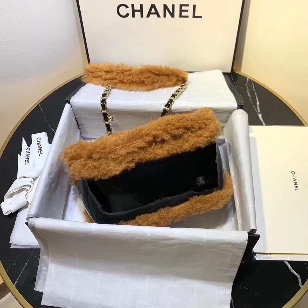 Chanel Shiny Crumpled Flap Bag