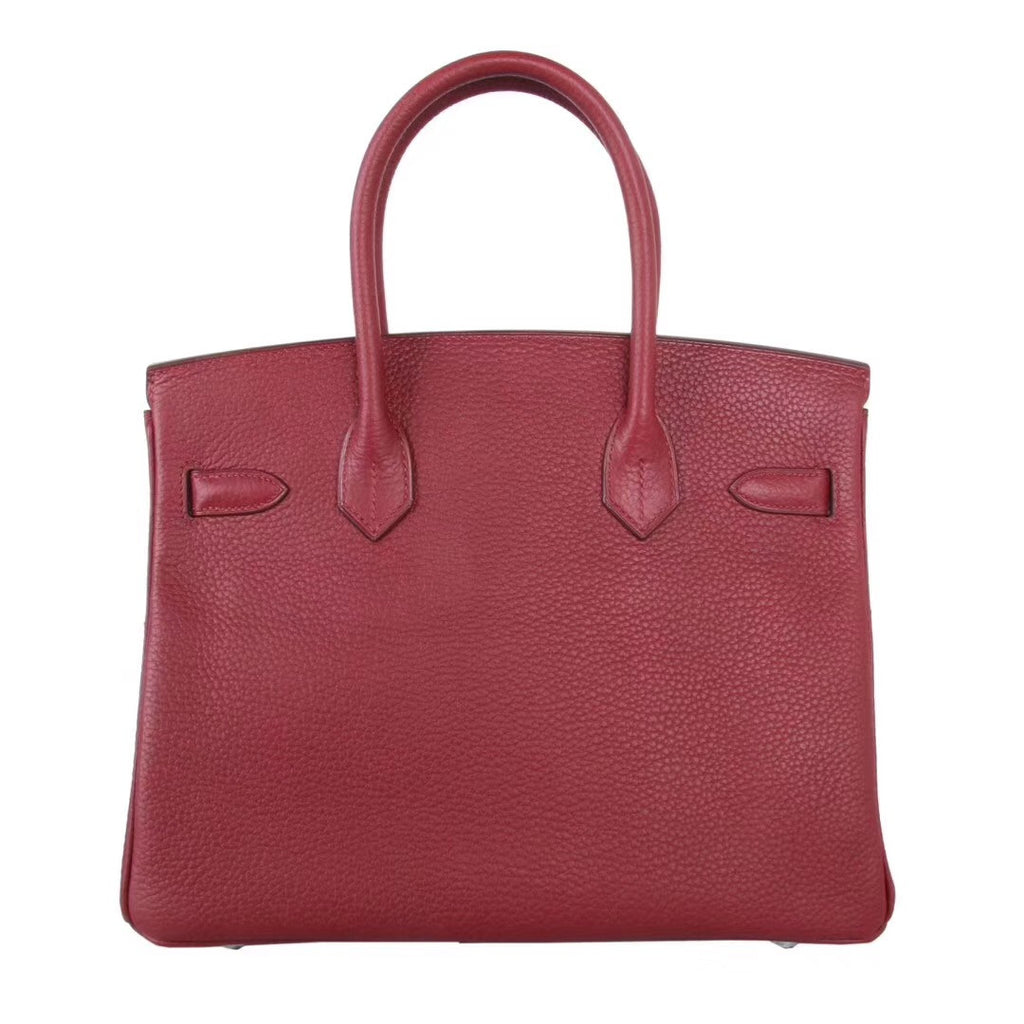 Hermès Bordeaux Birkin 30 cm Togo Leather Gold Hardware