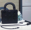 CHRISTIAN DIOR LADY DIOR MINI ULTRA-MATTE BAG