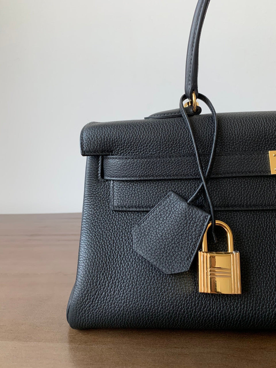 HERMÈS  Shoulder Kelly Black