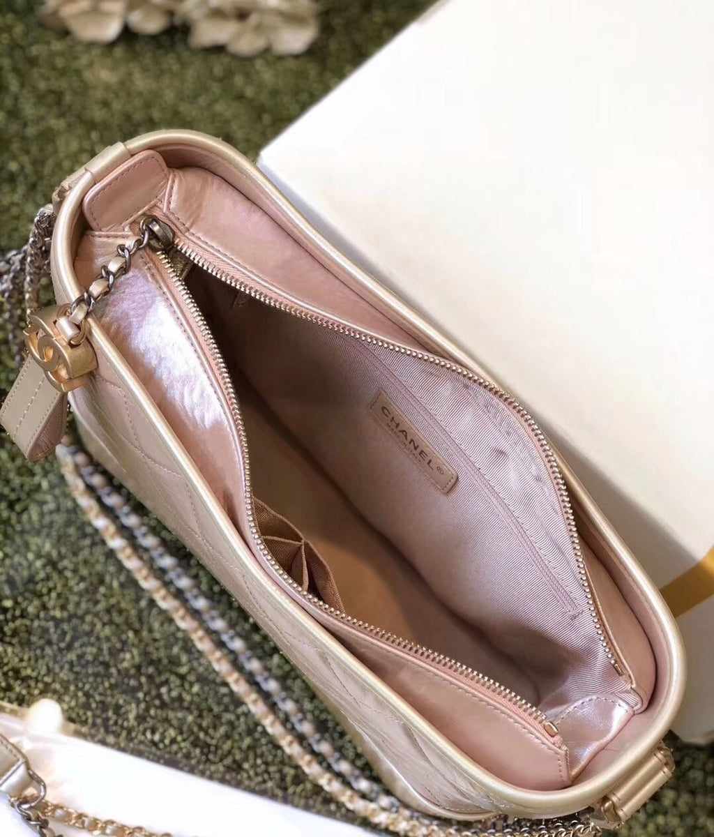 Chanel's Iridescent Gabrielle Hobo Bag Pink