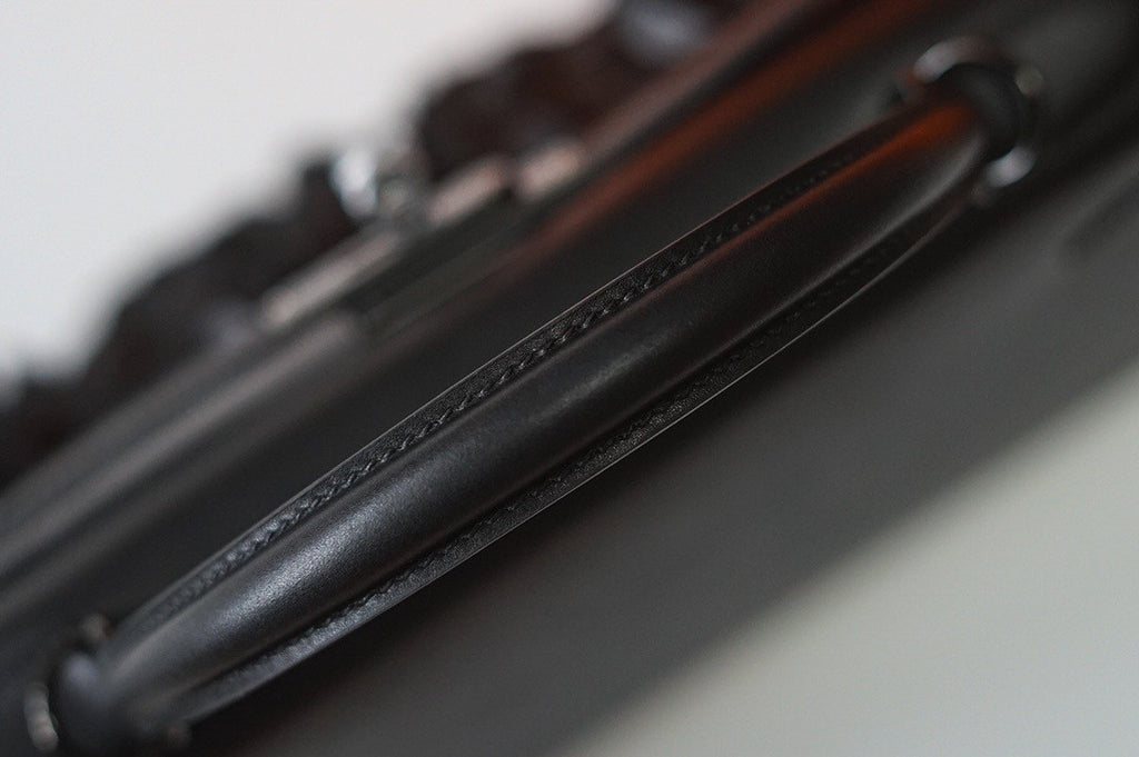 Hermes  FEATHER KELLY 32 Black feather & Swift  with Palladium Hardware