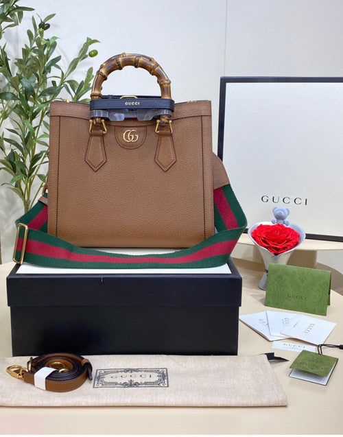 Gucci Diana small tote bag Brown