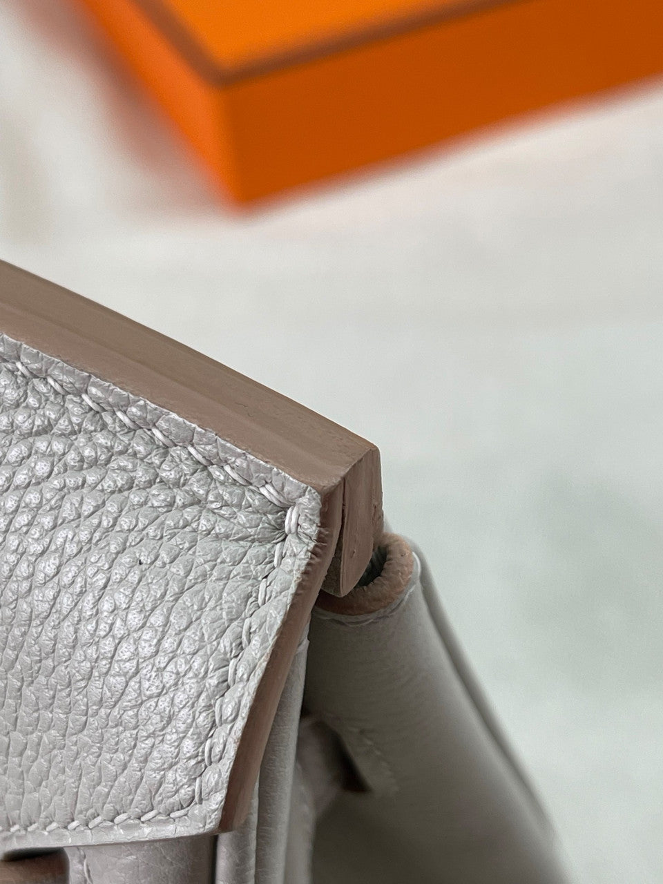 Hermès 80 Gris Perle Birkin 30 cm Togo Leather Gold Hardware