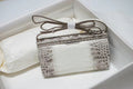 Hermes Clic-H 21 bag Himalayan Niloticus Crocodile with Palladium hardwares
