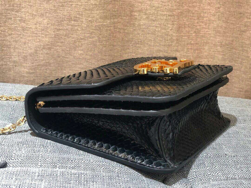 Fendi KARLIGRAPHY Black elaphe bag