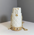 Chanel BUCKET WITH CHAIN White