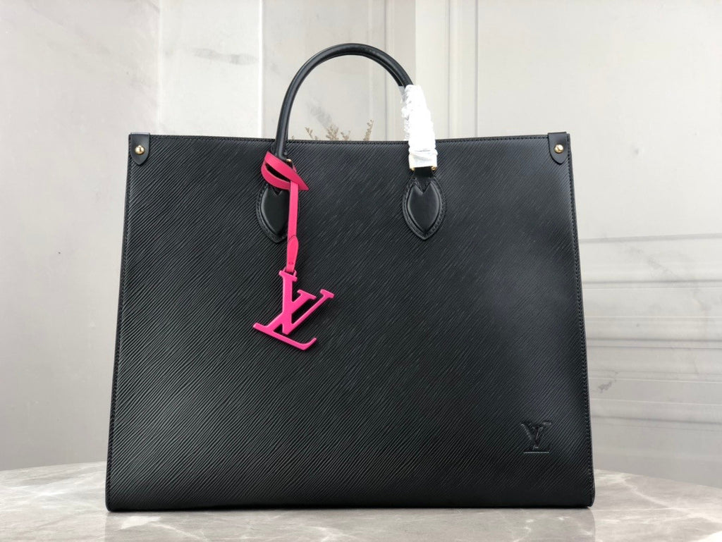 Louis Vuitton M56080  ONTHEGO MM Black Epi Leather