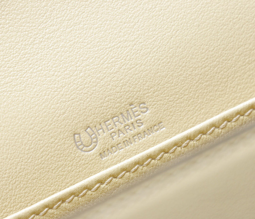 Hermes Special Order Canvas/Swift  Roulis Bag