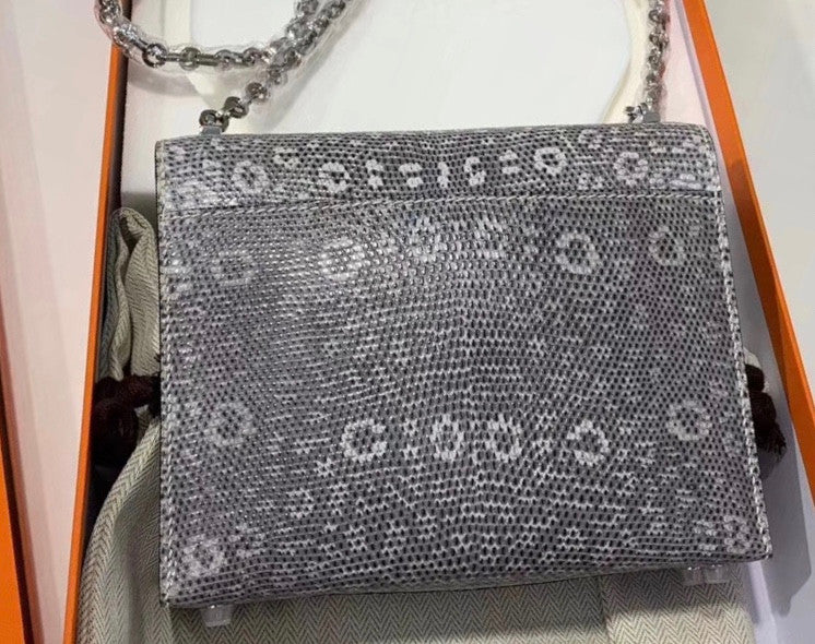 Hermès Ombre Lizard Verrou 17 Bag