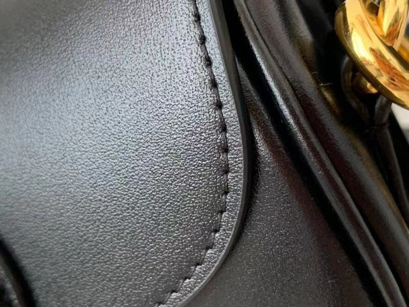 Christian Dior MEDIUM DIOR BOBBY BAG Dark Black Box Calfskin