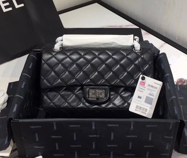 Chanel  Aged Calfskin 2.55 Handbag A37586
