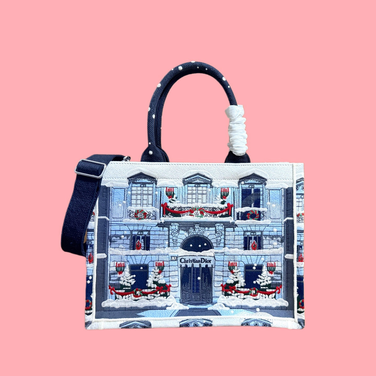 Dior Medium Book Tote – JWA Debut Runway "Christmas House / 8834" Limited Edition