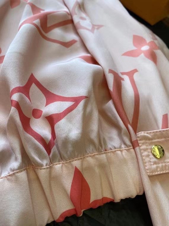 Louis Vuitton 1A8RC3  GRAPEFRUIT GRADIENT MONOGRAM BOMBER JACKET