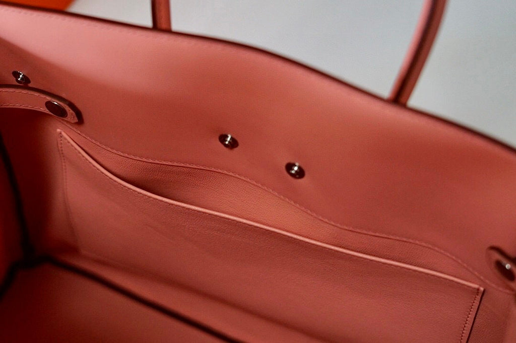 Hermes Shadow Birkin 35 Sakura Pink Swift Palladium Hardware
