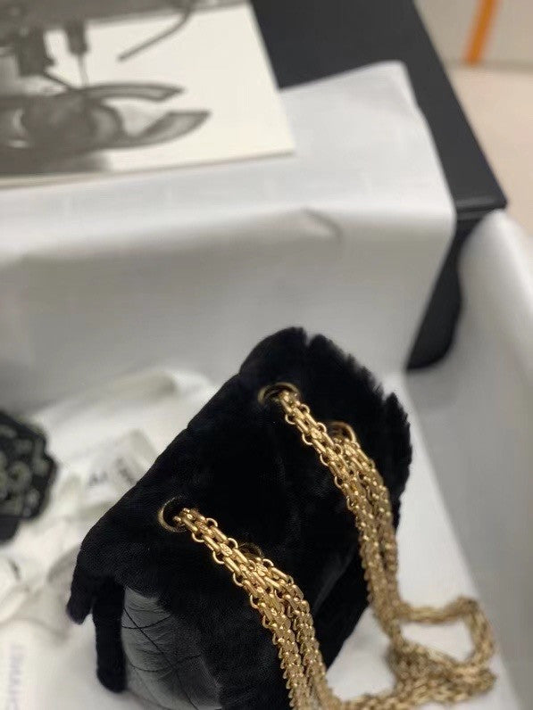 Chanel Mini 2.55 Handbag Black