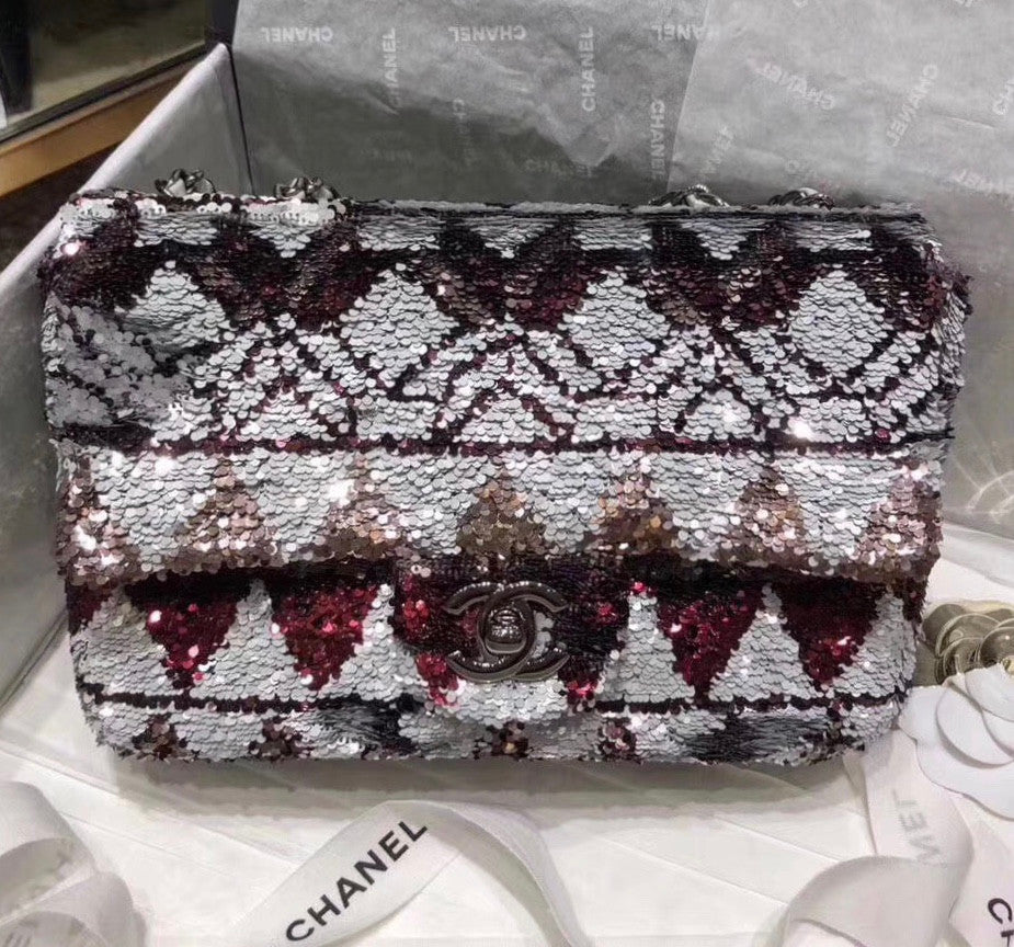 Chanel Sequins Flap Bag