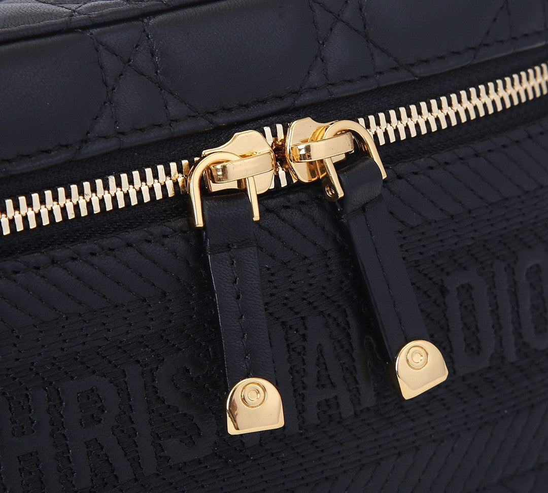 Christian Dior SMALL DIORTRAVEL VANITY CASE BLACK