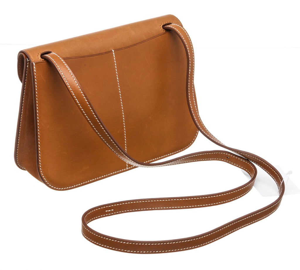 HERMES Barenia Halzan 31 Fauve Potiron