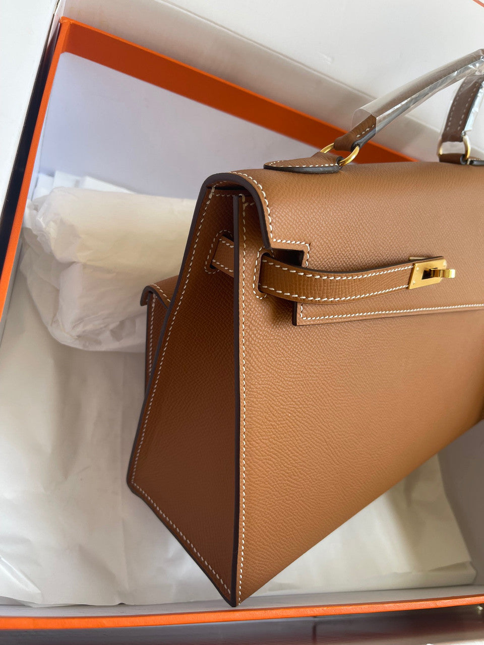 Hermes Kelly Sellier 20 en Desordre Gold