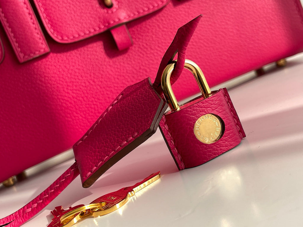 HERMES New Drag 22 Bag Red