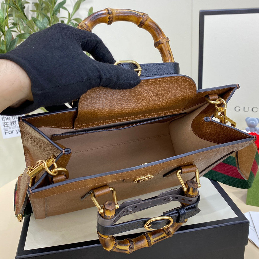 Gucci Diana small tote bag Brown
