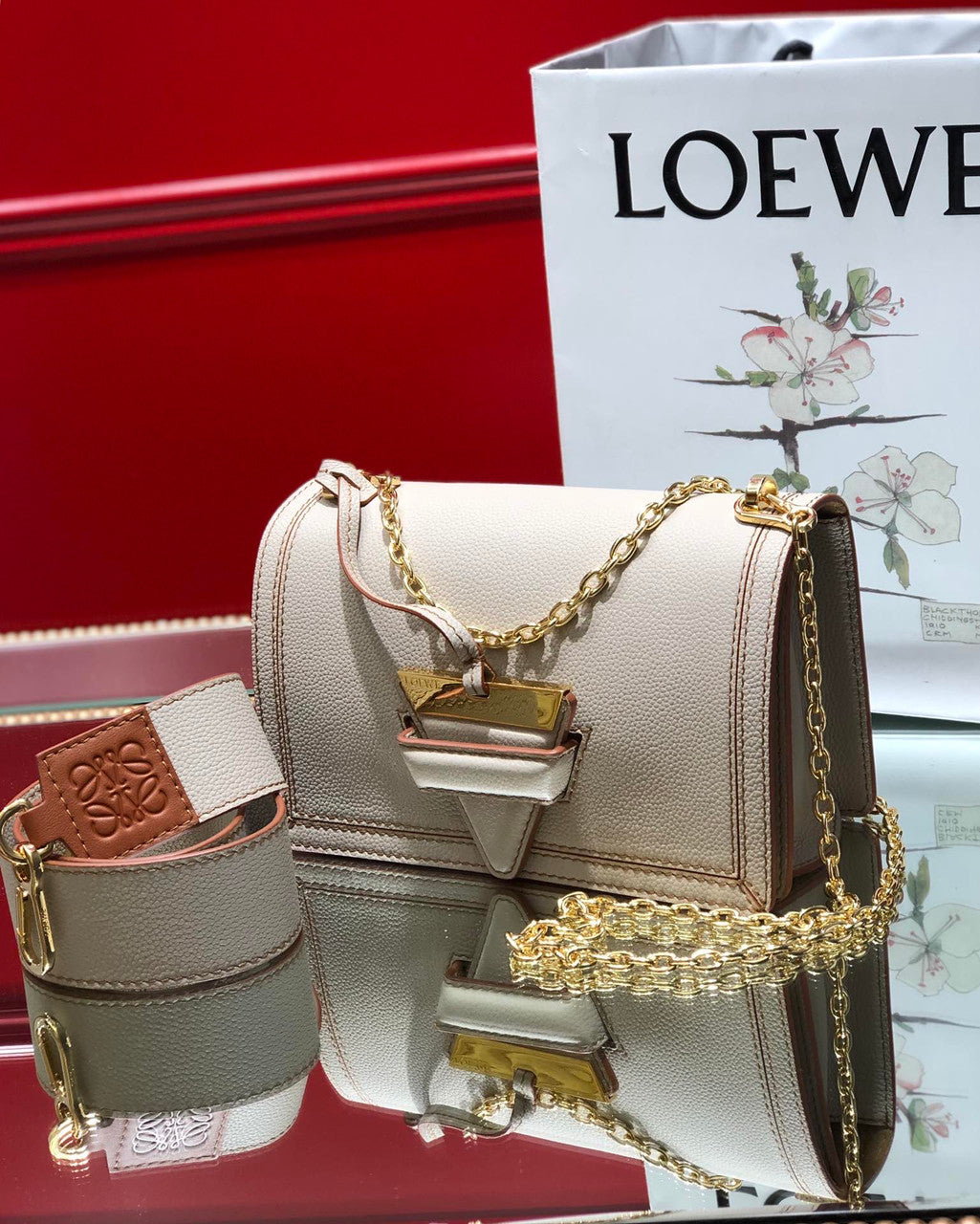 Loewe Barcelona Soft Bag Sage