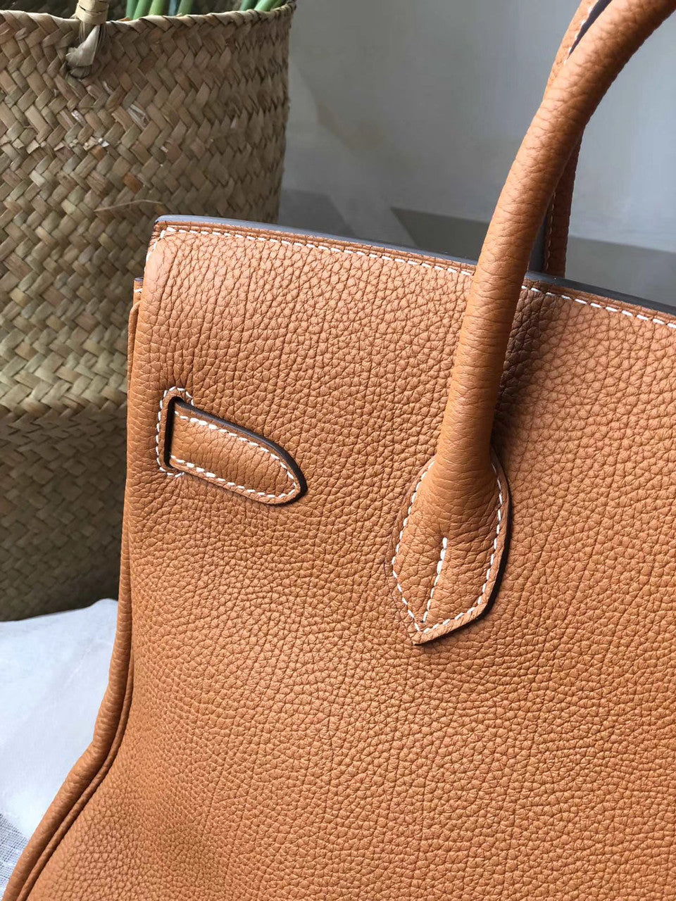 HERMES Gold Togo HAC Birkin 32 Limited Edition for Dog's Year 2018