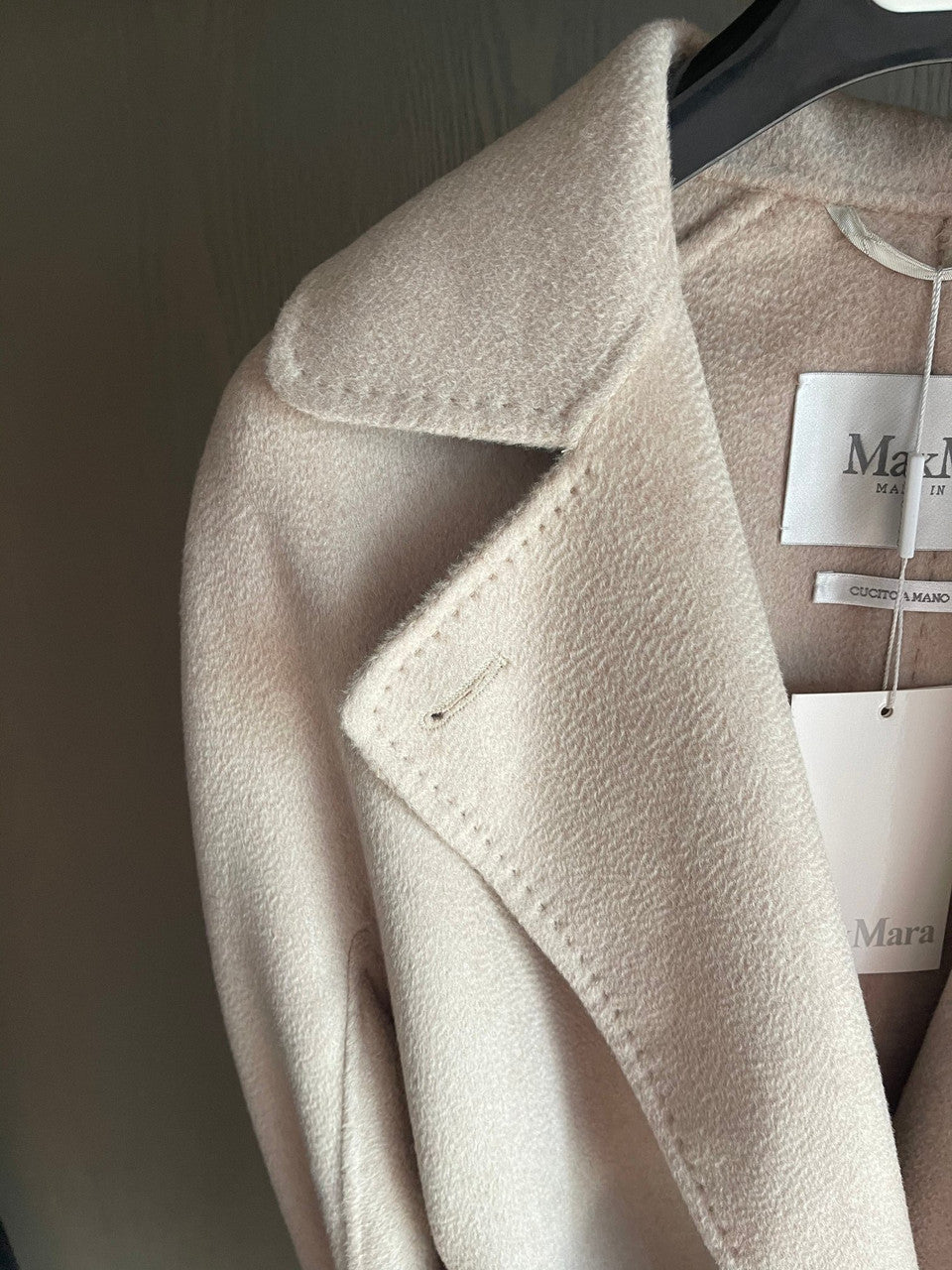 MAX MARA Cashmere coat Craie