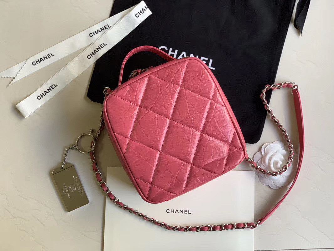 Chanel Camera case AS1323 Pink