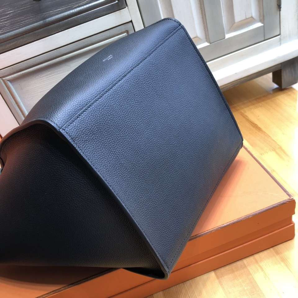 Celine MEDIUM BIG BAG IN SUPPLE GRAINED CALFSKIN BLACK