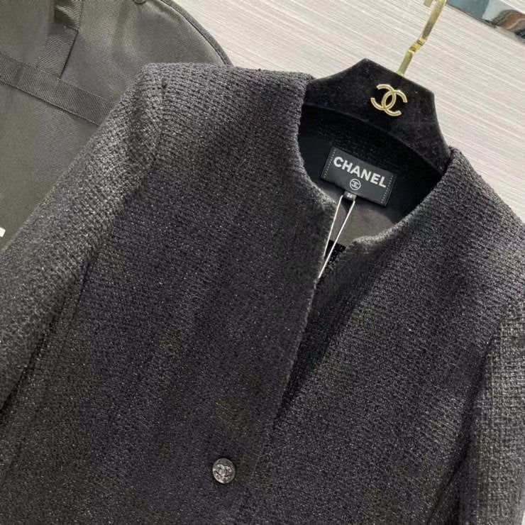 Chanel Iridescent Cotton Tweed Jacket