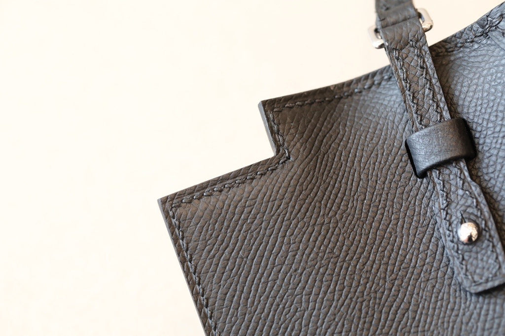 Hermes Kelly Wallet to Go Black EPSOM PHW