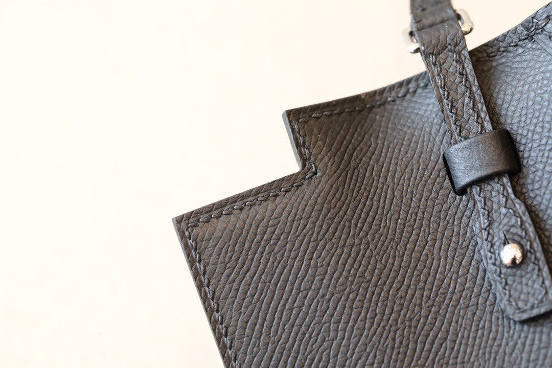 Hermes Kelly Wallet to Go Black EPSOM PHW