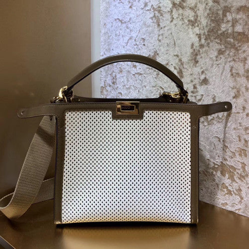 Fendi PEEKABOO X-LITE MEDIUM WHITE