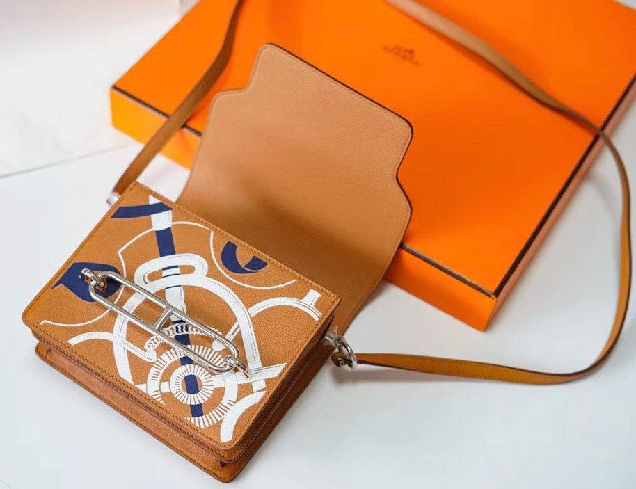 Hermes Limited Edition Gold Roulis Bag