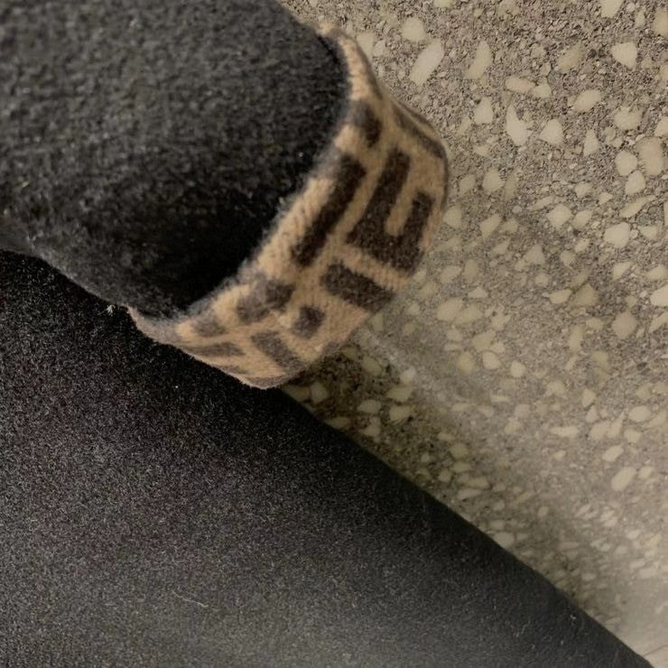 Fendi COAT Black wool Double-sided coat
