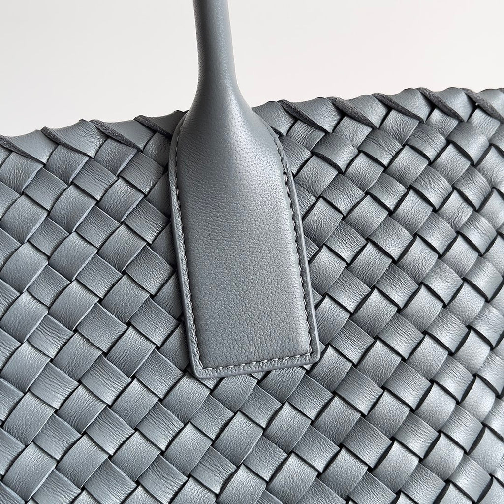 Bottega Veneta Small Cabat Grey