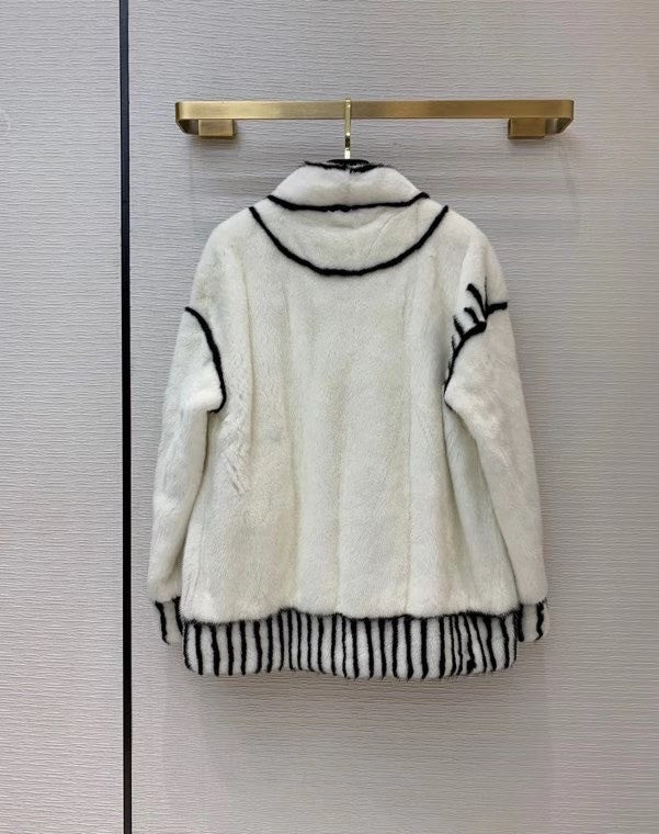Fendi Roma Joshua Vides mink cardigan