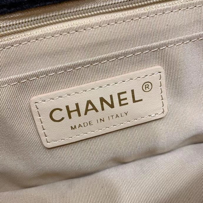 Chanel Velvet Flap Bag Black