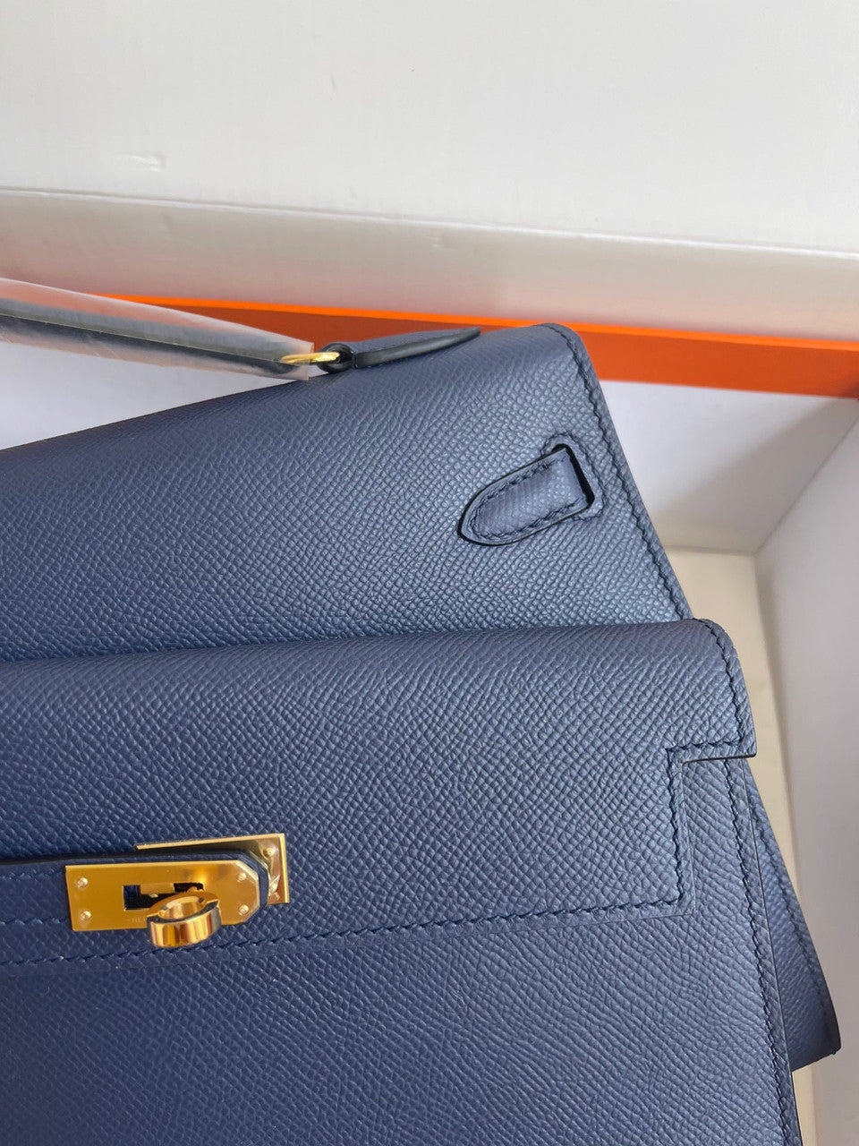 Hermes Kelly Sellier 20 en Desordre Navy