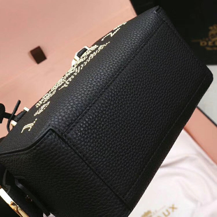 Delvaux Cool  Limited Edition Box Mini Studs Black