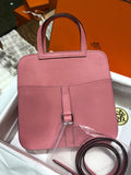 Hermes Pink Sakura Halzan mini bag