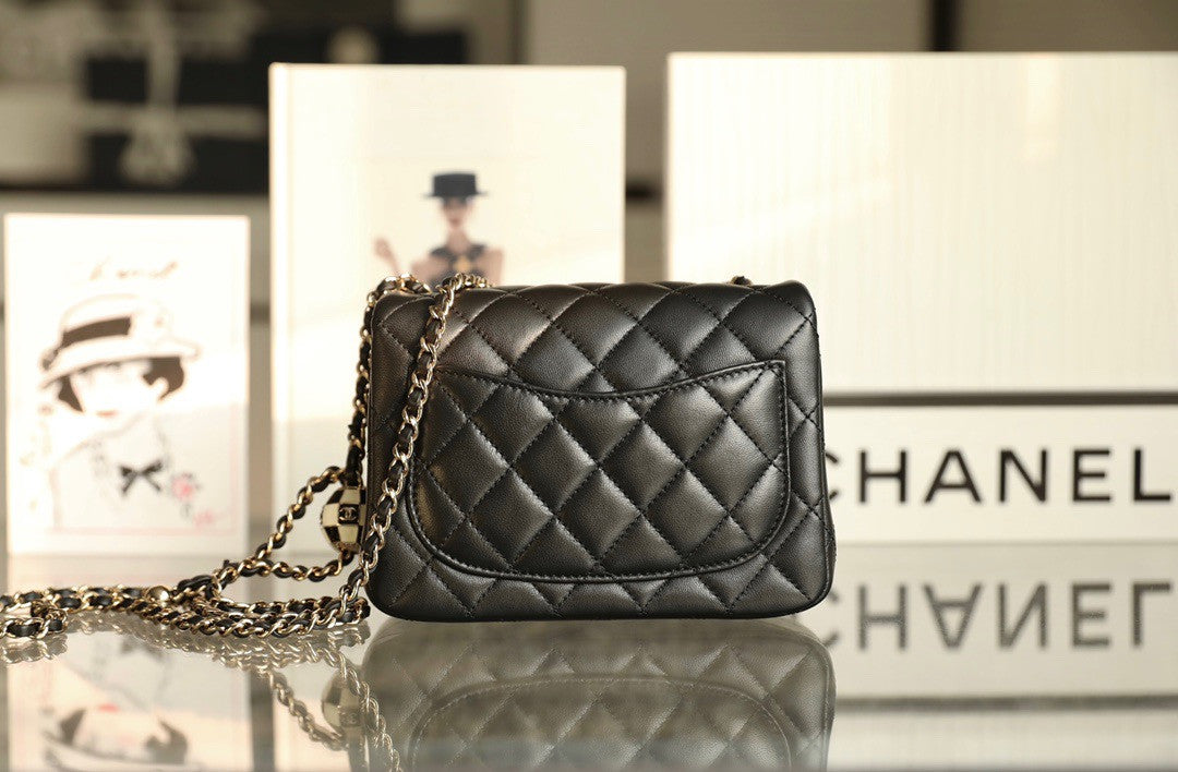 Chanel Cruise 2022/23 MINI FLAP BAG With Enamel