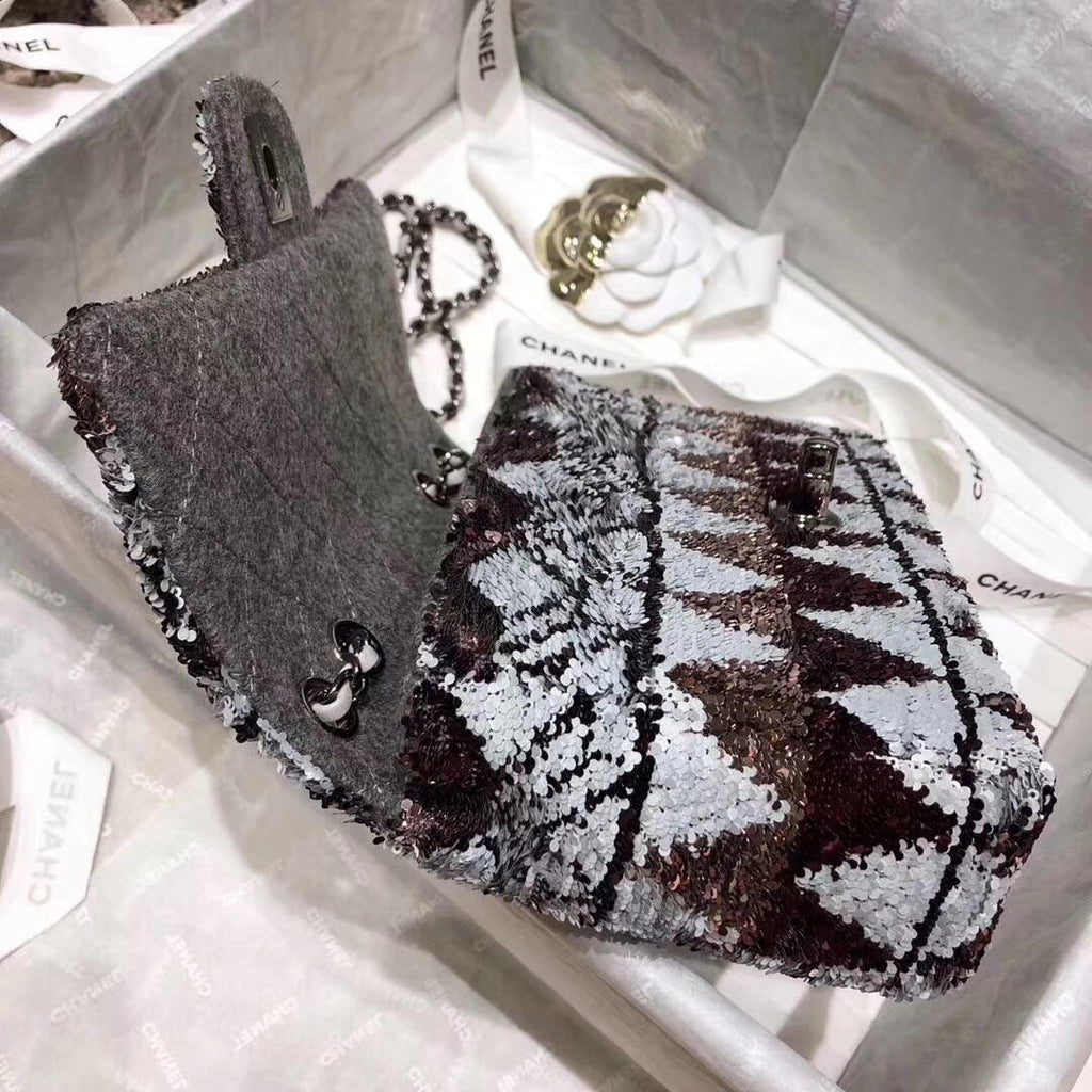 Chanel Sequins Flap Bag