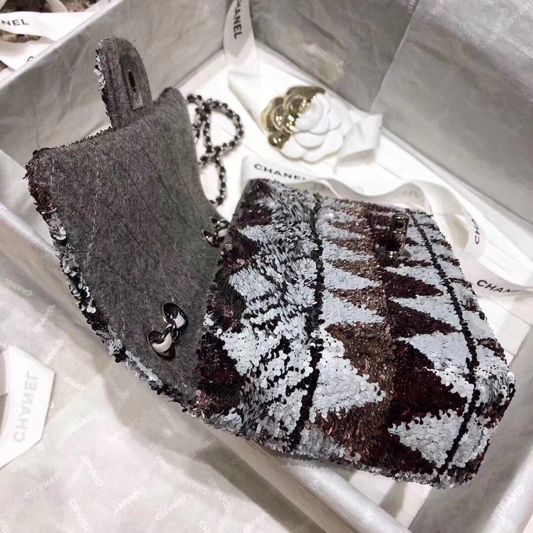 Chanel Sequins Flap Bag