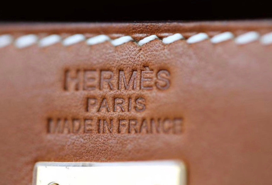 Hermès Barenia Gold  Kelly 25 Gold Hardware