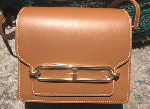 Hermes Barenia Leather Gold Roulis Bag