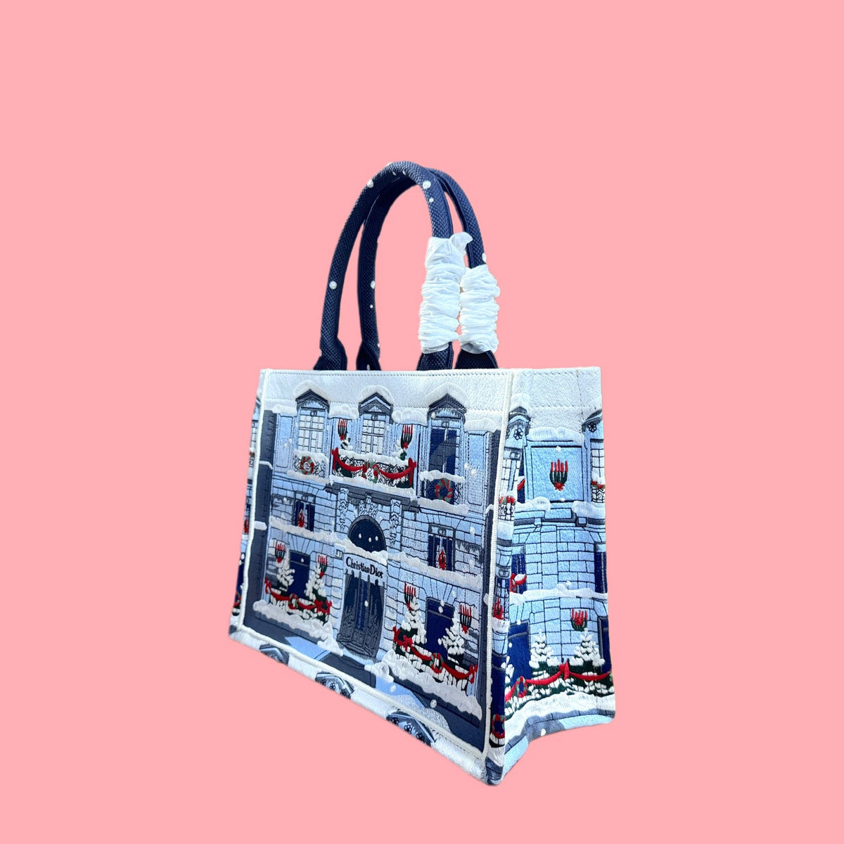 Dior Medium Book Tote – JWA Debut Runway "Christmas House / 8834" Limited Edition