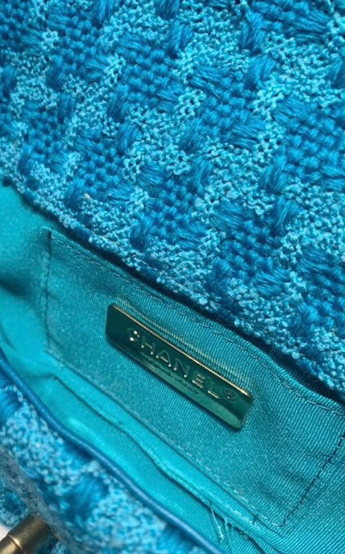 CHANEL 19 Waist Bag Blue